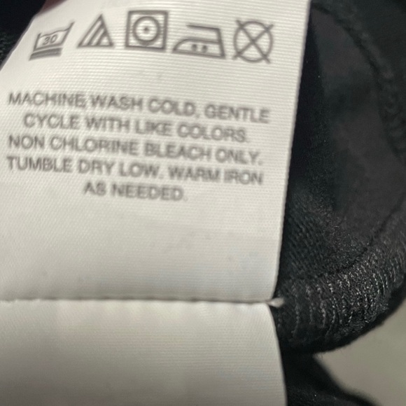 J.Crew black belted cross back top size large - Picture 8 of 11